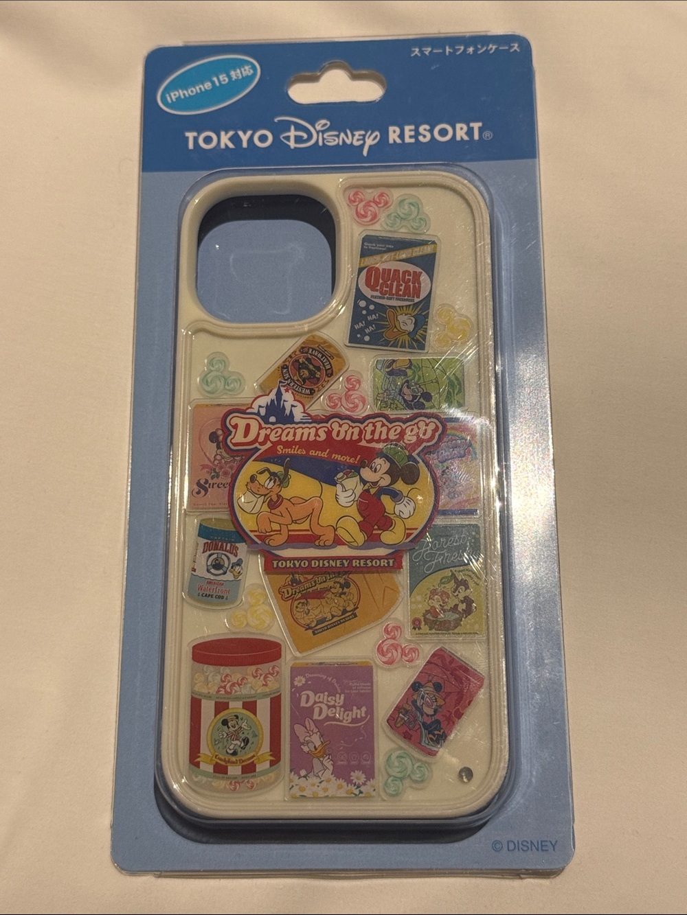 Tokyo Disney iPhone 15 Case - "Dreams on the Go"